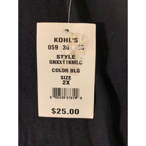 Guinness Extra Stout Long Sleeve Raglan Tee 2X Black/Gray - Picture 6 of 7